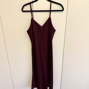 Sam Edelman Burgundy Slip Dress